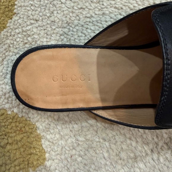 Gucci Black Leather Loafers - Picture 4 of 5